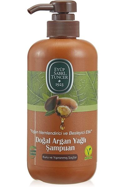Eyüp Sabri Natural Argan Oil Tuncer Shampoo - 600 ml
