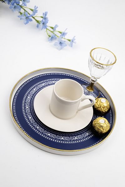 REGNA HOME Harmony Duru Turkish Coffee Cup Set for 6 People