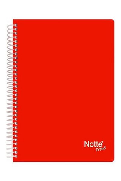 Notte تريند A4 40 ورقة غطاء PVC حلزوني دفتر ملاحظات