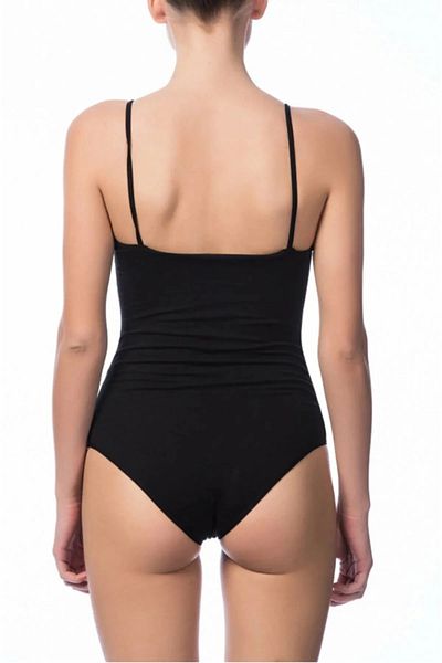 NBB 3 Pieces, Thin Straps, Snaps at the Bottom, Classic Cut, Women's Bodysuit