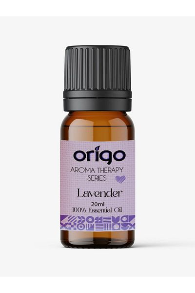 Origo 100% Pure Certified Lavender Essential Oil - Undiluted, 20 Ml