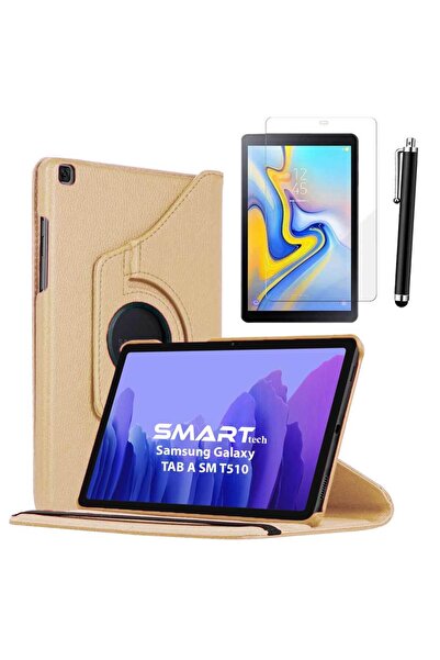 Smart Tech Samsung Galaxy Tab A SM T510 10,1 inç Kılıf Ekran Koruyucu Kalem Set