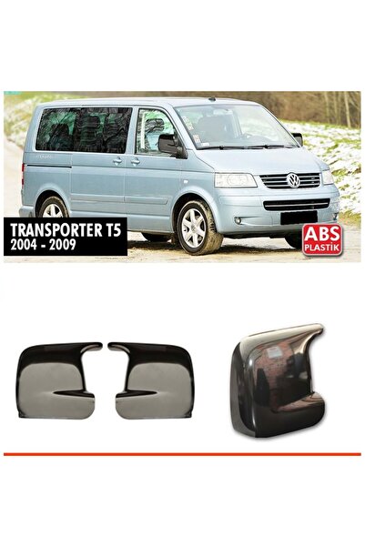 HYM TUNİNG VW Transporter T5 2004-2009 Yarasa Ayna Kapağı Parlak Siyah