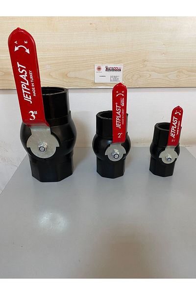 JETPLAST Iron Handle Pvc 2" Valve