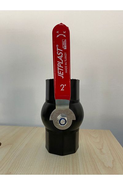JETPLAST Iron Handle Pvc 2" Valve
