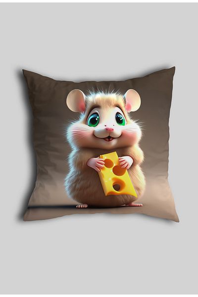 Filamente Double Sided Kids Baby Patterned Digital Printing Throw Pillow Cover (High Quality Microcomb Fabric)
