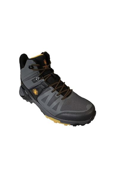 lumberjack Men's Gray Black Waterprof Outdoor Waterproof Ankle Boots