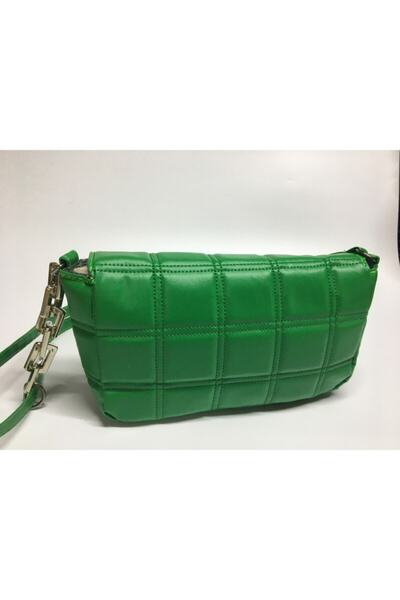 bag&more Жіноча сумочка з квадратним вишитим ремінцем на ланцюжку