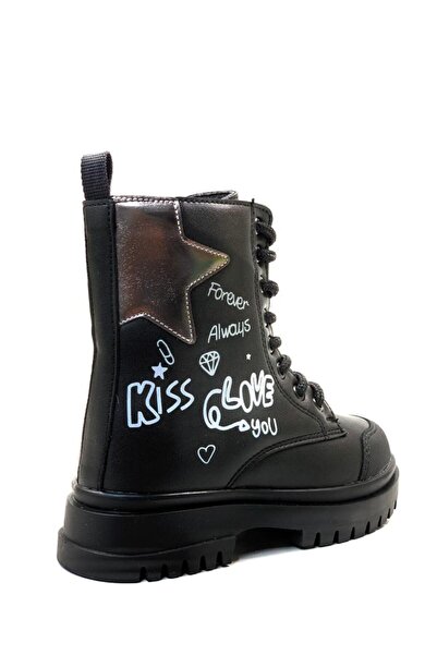 pepino 1566 Kız Çocuk Okul Öncesi Siyah Bot
