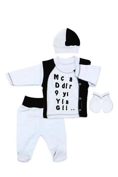 GÜLÜCÜK BIRTH-FANATIC 4-PIECE ZIBIN SET