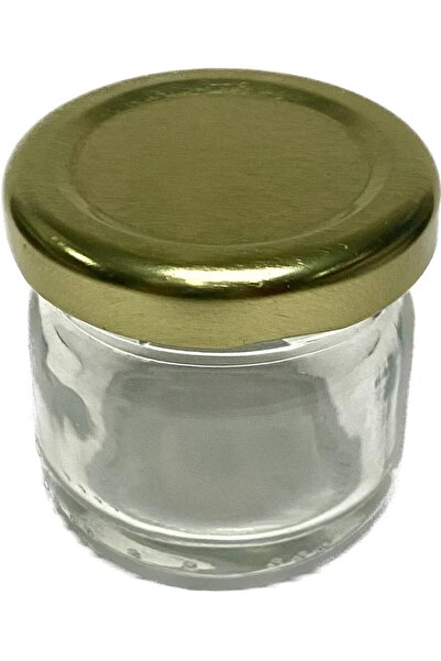 DODOPAZAR 40cc Kavanoz Minik Kavanoz Mini Cam Kavanoz 10 Adet