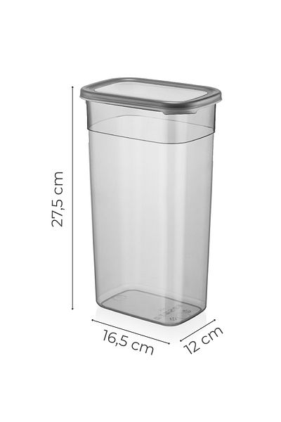 Vienev 4 Labeled Powder and Tablet Detergent Storage Box Detergent Storage Container 3.2 Liters