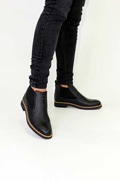 DÜNYA MAĞAZA Garantili Unisex Ortopedik Günlük Kaymaz taban Dikişli Chelsea Bot