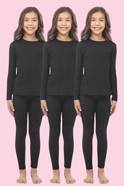 Mood Agenda Комплект термо бельо за момичета от 3 части - горнище и долнище