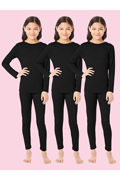 Mood Agenda Set de lenjerie de corp termică din 3 piese pentru fete