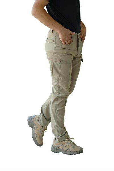 AKN 512 Taktical Pantolon SİYAH-BEJ-HAKİ Ünisex Konforlu Pantolon Trikking