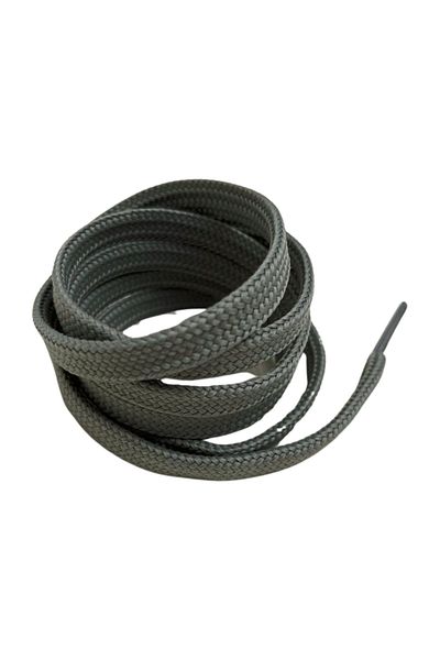 Shoes Comfort 120 Cm Flat Sneakers Laces (A.grey)