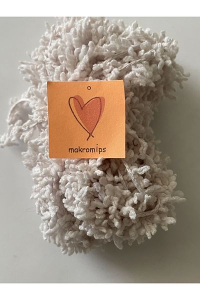 Makromİps Σχοινί μακραμέ (10 μέτρα) Kuzum Kuzucuk String βελούδινο μπρελόκ με μαγνήτη στολίδι πόρτας τοίχου