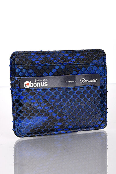 fubileather Справжня зміїна шкіра, унісекс, картка