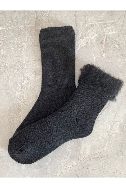 Sky Socks Un singur prosop termic gros de iarnă cu căptușeală din fleece șosete extra calde