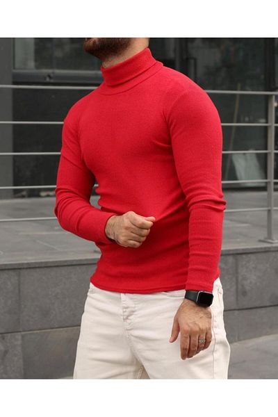 SR MEN'S FISHER COLLAR SWEATER WITH BOAZLI 3-PACK
