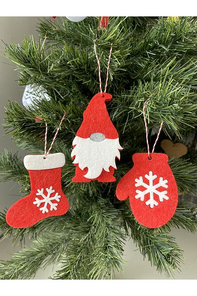 Mini Tasarım Atölyem Christmas Tree Premium Ornament Set