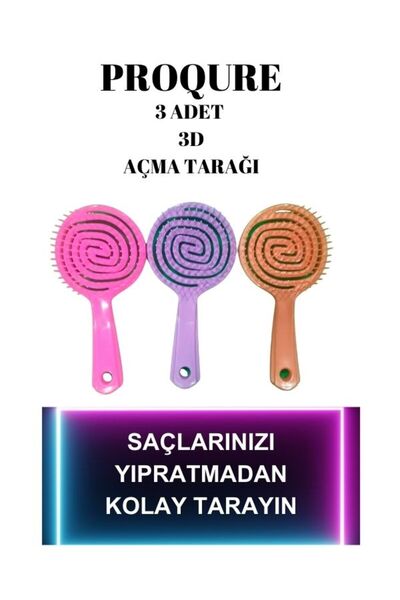 PROQURE 3D AÇMA FRIÇASI PROQURE (3 ADET)