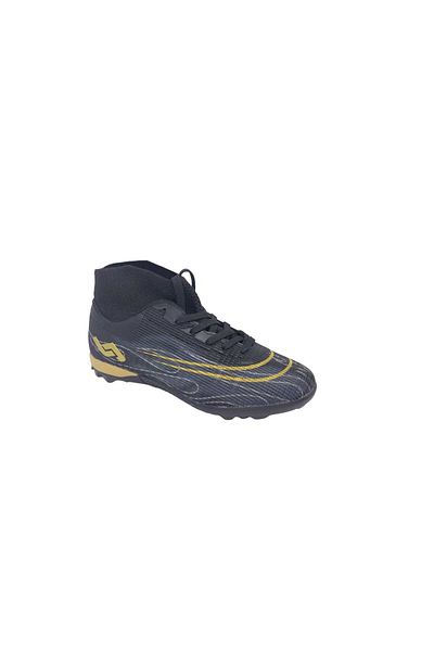 Jump 29677 Μαύρες ανδρικές κάλτσες Μοντέλο Astroturf Field Football Shoes