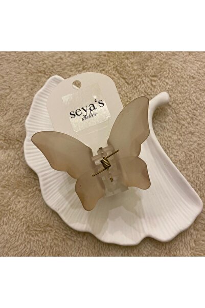 seyas atelier MATTE BUTTERFLY BIG LATCH BUCKLE