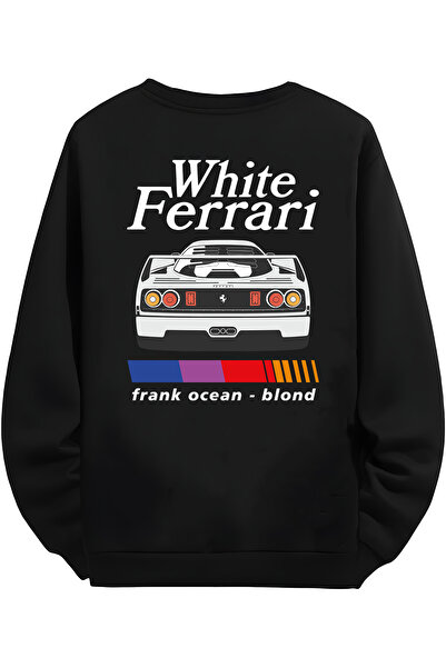 MAGORS سويت شيرت أسود بتصميم فرانك بلوند