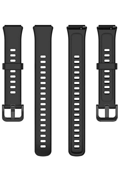 İncisoft Huawei Band 8 / 9 / 10 Uyumlu Kordon Spor Soft Tasarım Yumuşak Silikon Kayış