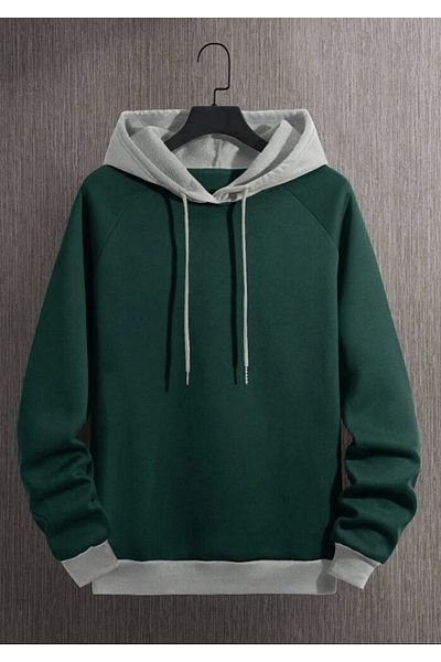 Machetta Plus Size Unprinted Hoodie Colorful thread Oversize Sweatshirt Hoodie