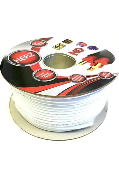 Herz Ogs Marka 100 Metre 48 Tel Uydu Kablosu Rgu6