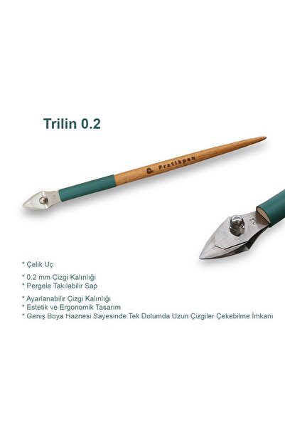 pratik pen Pratikpen New Age Serisi Trilin : 0.2 mm