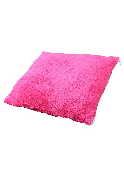 TİNEKE Cat Dog Sleeping Cushion Washable Soft Zippered Bed Welsoft 35x40 Cm 1 Piece Fuchsia