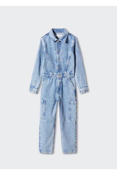 MANGO Kids Body pentru copii albastru