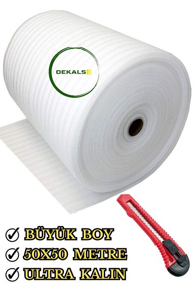 Dekals 50x50mt Large Size Mattresses, Plates, Cups, Wrapping, Transportation and Packaging Material