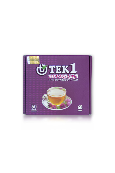 Lukas Detoks Çayı- Düzenleyici Çay 1 Aylık Paket Detox Tea 1 Month Package Ar...