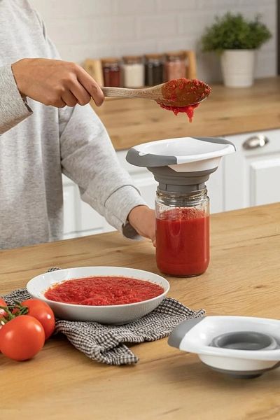 Open Home Concept Collapsible Canning Jar Funnel - Accordion Funnel