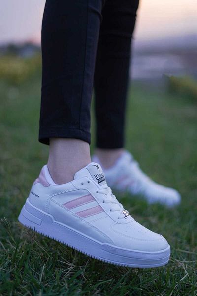 Nubbock Ροζ Unisex 2 Stripe Rimex Orthopedic Casual Sneaker Nk0532