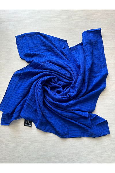 Modakaşmir Fashion Cashmere Row Striped Cotton Shawl