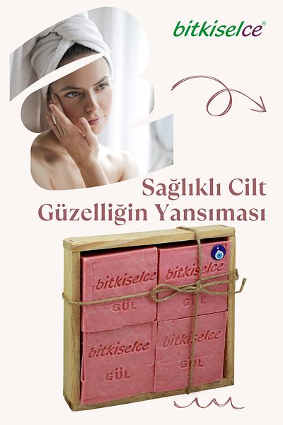 bitkiselce Handmade Rose Soap 500gr4 Molds