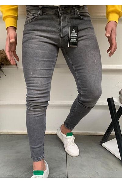 Balance Moda Ανδρικό Smoked Slim Fit Lycra Jean παντελόνι