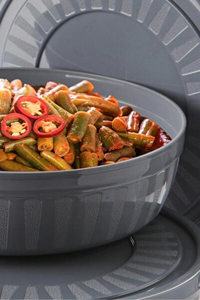 Open Home Concept Round Storage Container Set with Lid 2 Pieces