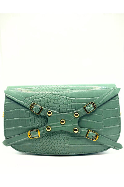 sinbEsg Золота деталізована сумка через плече та ручна сумка для жінок з крок...