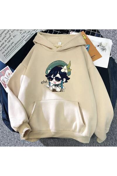 Tarzsokak Hanorac cu glugă cu design special, cu imprimeu floral pentru fete,...