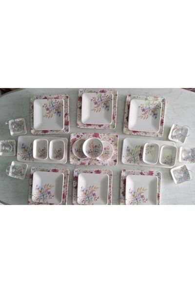 Keramika 34 Piece Spring Breakfast Set