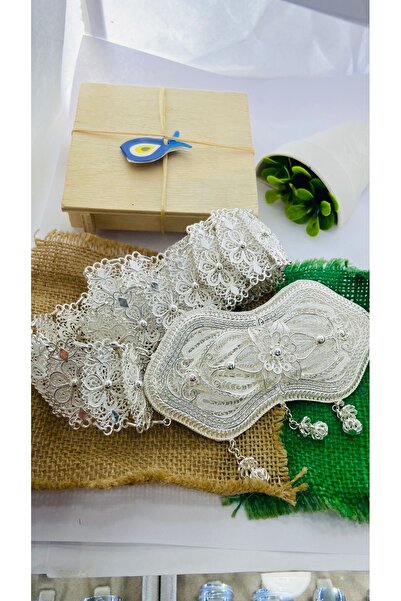 Midyat Artuklu Gümüşçülük Yaprak Modeli Telkari Gümüş kemer