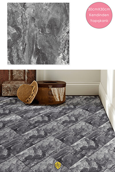 Trendpoint 1 Adet LVT Zemin ve Duvar Kaplama Kendinden Yapışkanlı 30cm×30cm Mutfak Banyo Antre Karo