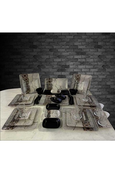 Keramika Artemis Breakfast Set 37 Pieces